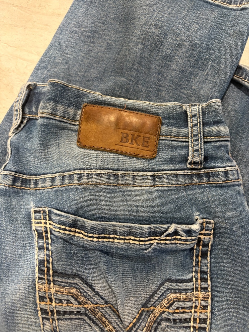 BKE Light Blue Men’s Jeans - Logo